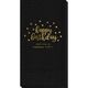 Confetti Dots Happy Birthday Guest Towels Image 4 of 4